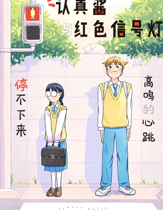 認真醬與紅色信號燈