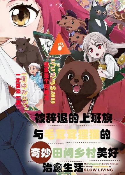 被辞退的上班族与毛茸茸狸猫奇妙田间乡村美好治愈生活
