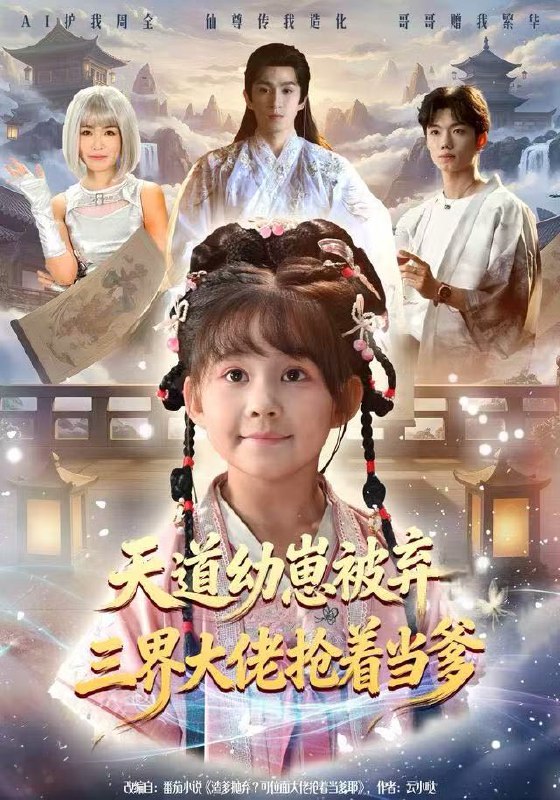 天道幼崽被弃三界大佬抢着当爹 (76集) 林可汉&卢鑫晨 | 短剧