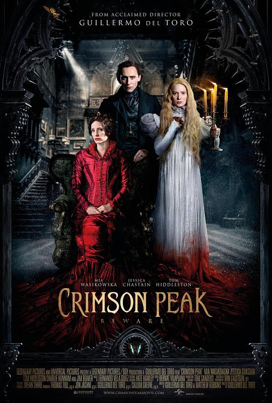 猩红山峰 Crimson Peak (2015) 4K/2160p 原盘Remux 中文字幕 已刮削
