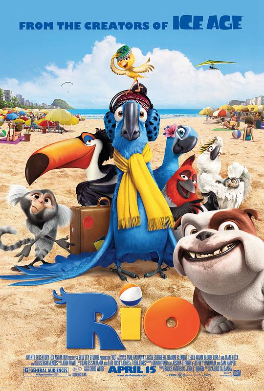 里约大冒险 Rio (2011) 1080p 原盘Remux 中文字幕 已刮削