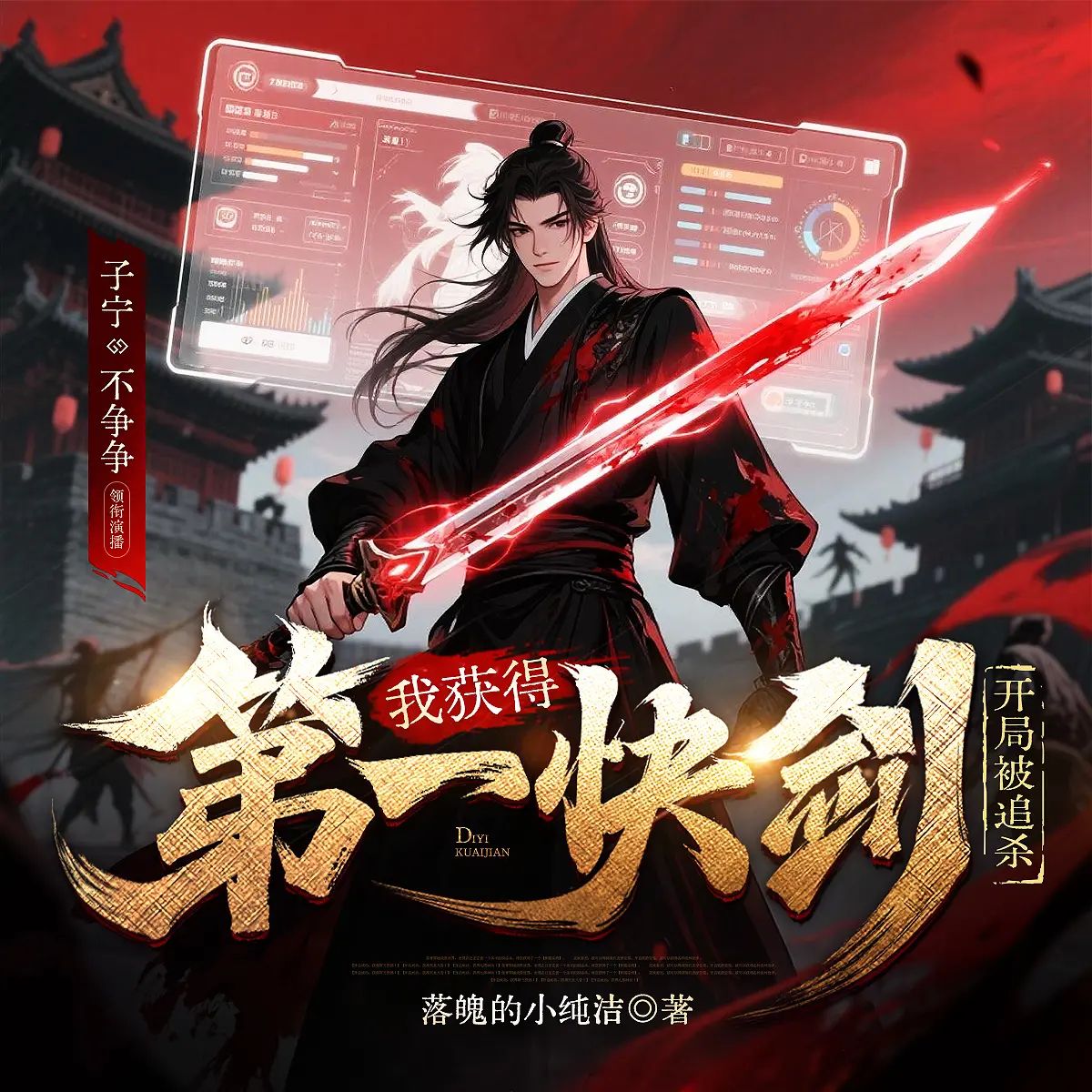 名称：多人有声剧开局被追杀，我获得第一快剑主播：子宁 1423集完