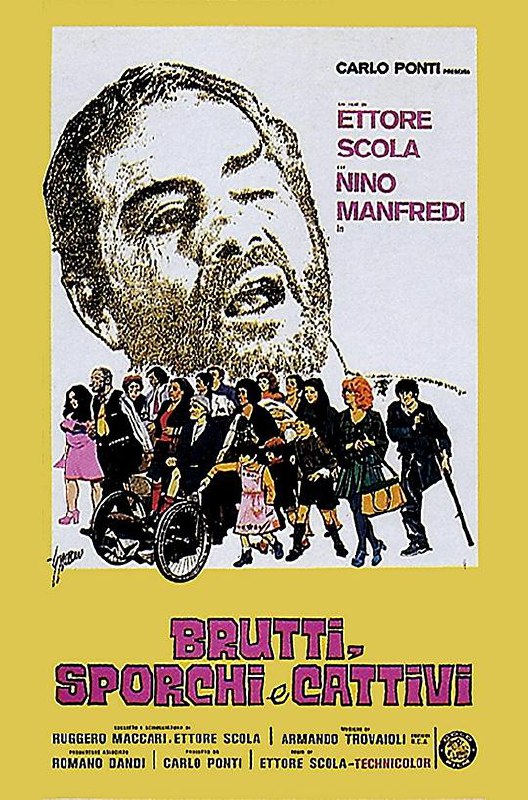 丑陋的罗马人 Brutti sporchi e cattivi (1976) 1080p 原盘Remux 中文字幕 已刮削