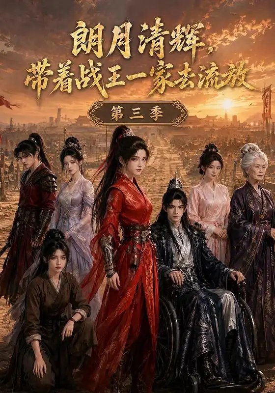 朗月清辉，带着战王一家去流放第三季&朗月清辉带着战王一家去流放第三季（60集）AI短剧