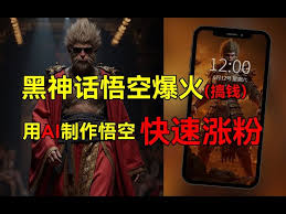 黑神话悟空爆火，普通人也可用AI蹭上这波热度搞钱，有多重变现方法
