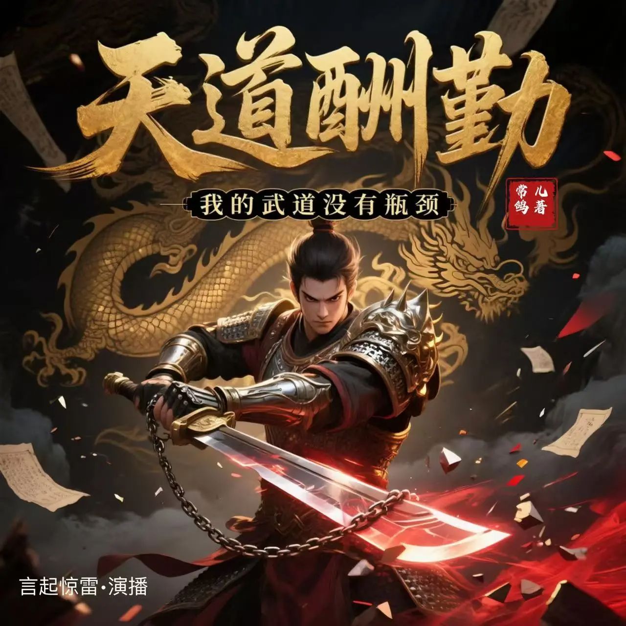名称：多人有声剧天道酬勤：我的武道没有瓶颈主播：言起惊雷 593集完