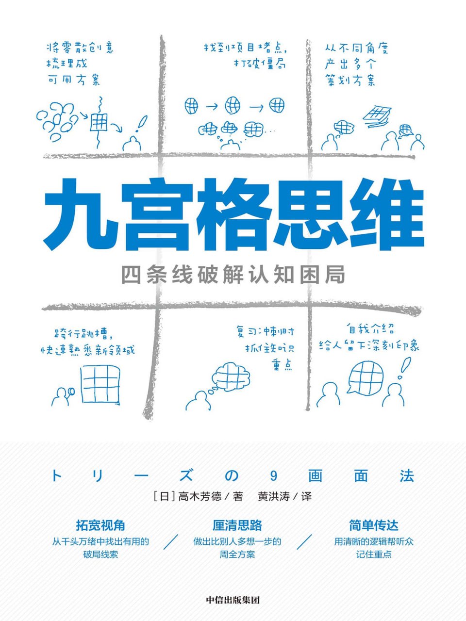 九宫格思维：四条线破解认知困局把复杂问题简单化