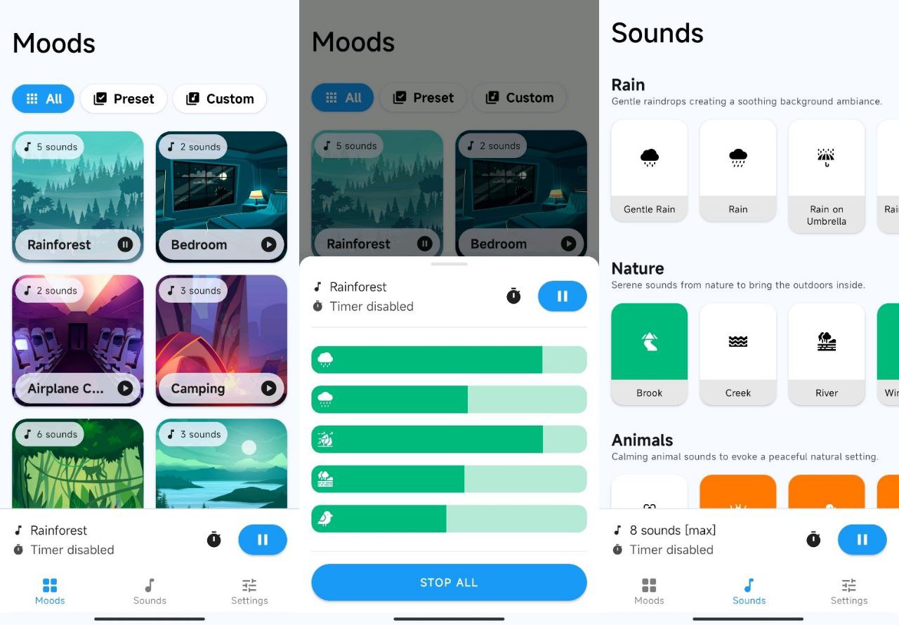 Chillax v2024.08.01｜免费白噪音软件，助眠解压