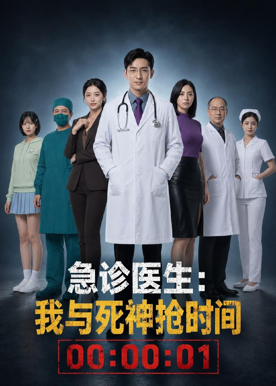 急诊医生我与死神抢时间 (70集) AI短剧 | 短剧