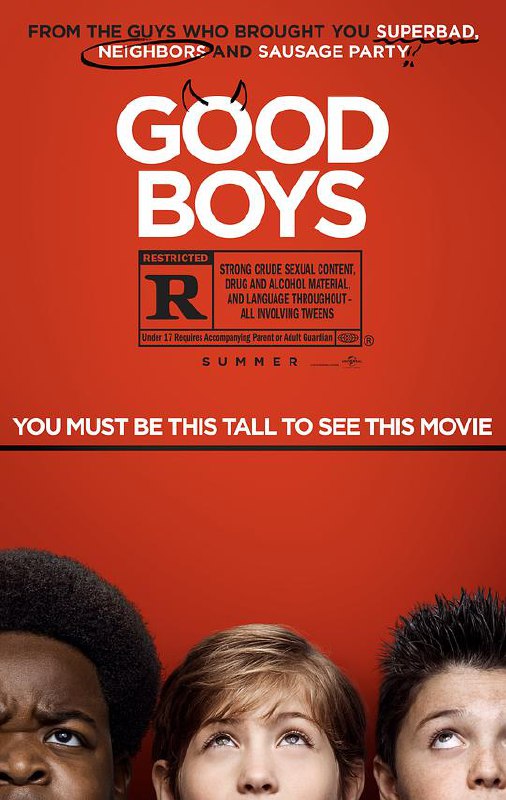 好小子们 Good Boys (2019) 1080p 原盘Remux 中文字幕 已刮削