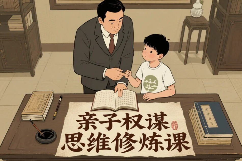 亲子权谋思维修炼课，培养孩子策略思维与格局视野
