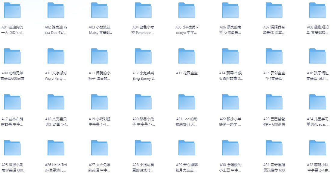 最适合学英语的278部英语分级动画（共30000多集）