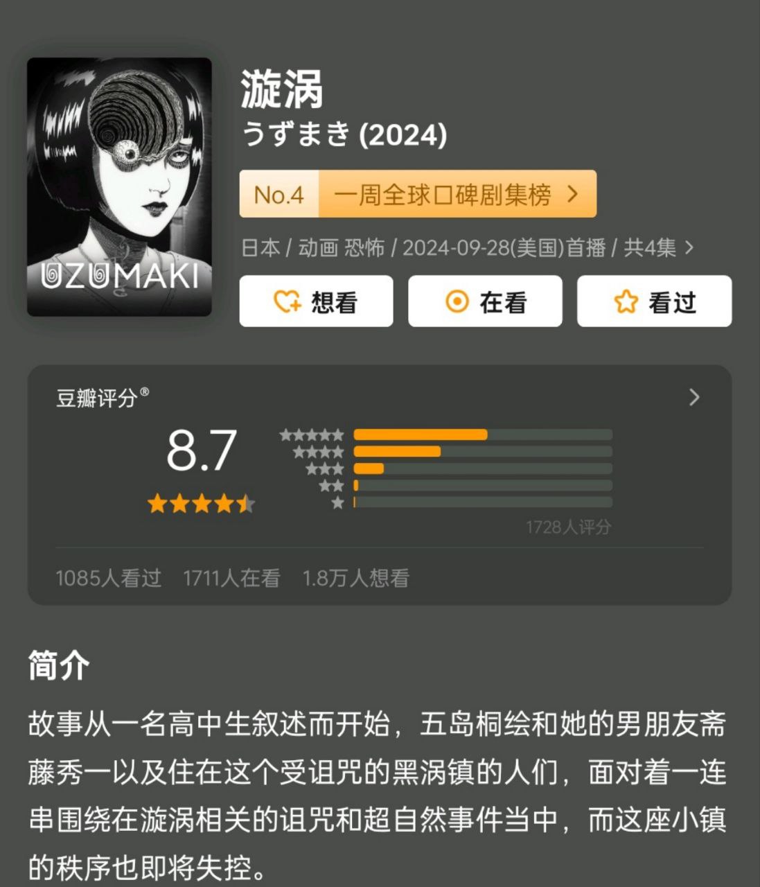 漩涡（2024）日语中字 首更1集