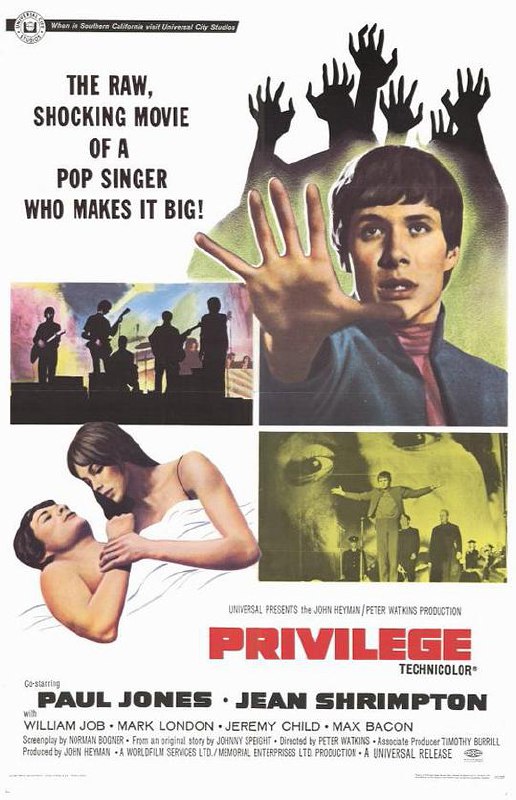 特权 Privilege (1967) 1080p 原盘Remux 已刮削