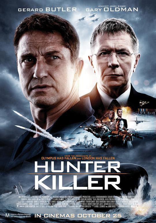 冰海陷落 Hunter Killer (2018) 4K/2160p 原盘Remux 中文字幕 已刮削