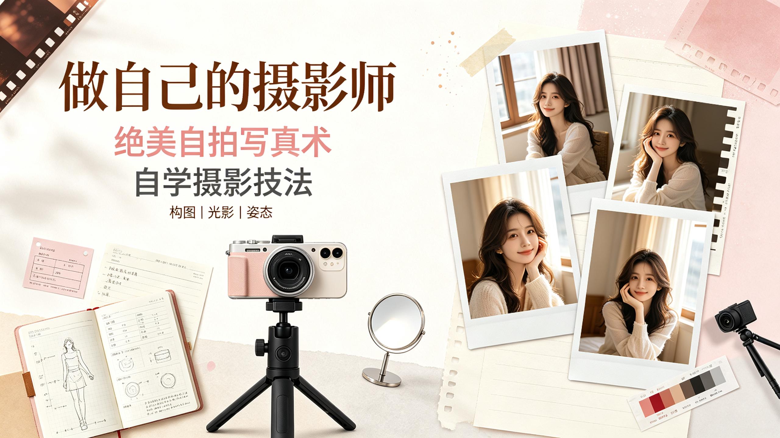 做自己的摄影师：绝美自拍写真术[PDF]
