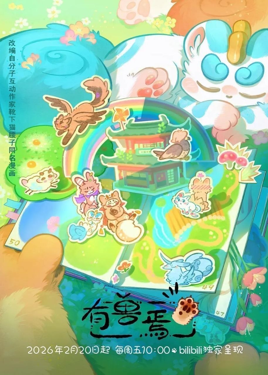 有兽焉 (2026) 更至58集 [国漫][漫画改/治愈/动画]