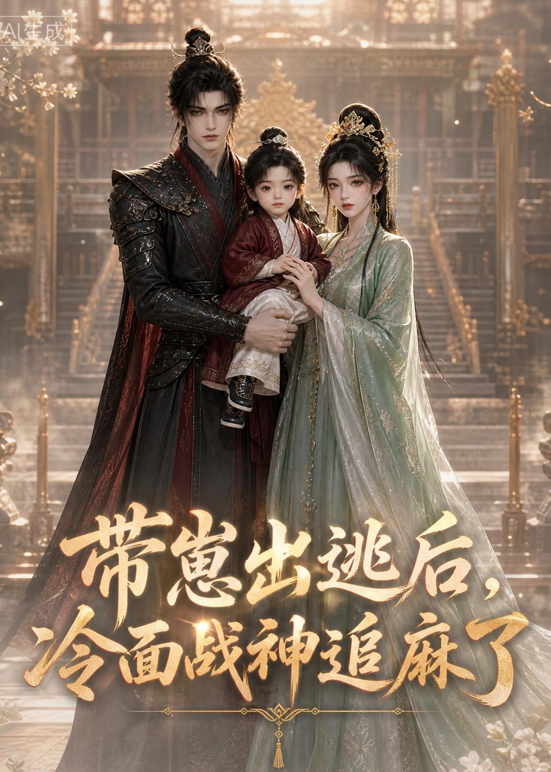 带崽出逃后冷面战神追麻了 (54集) | 短剧
