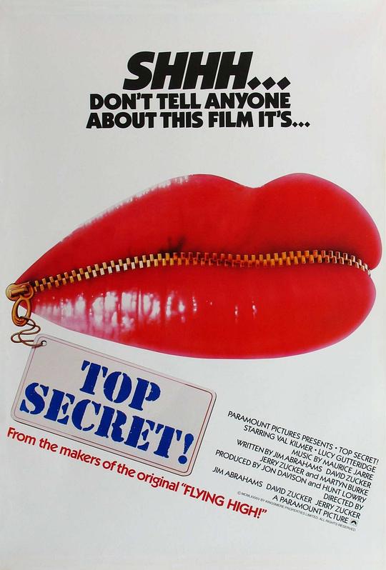 笑破铁幕 Top Secret! (1984) 1080p 原盘Remux 中文字幕 已刮削