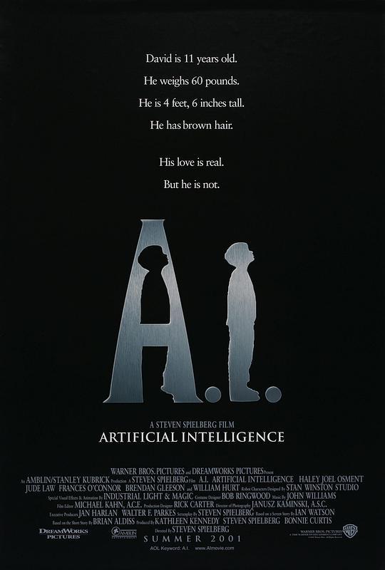人工智能 A.I. Artificial Intelligence (2001) 4K/2160p 原盘Remux 中文字幕 已刮削