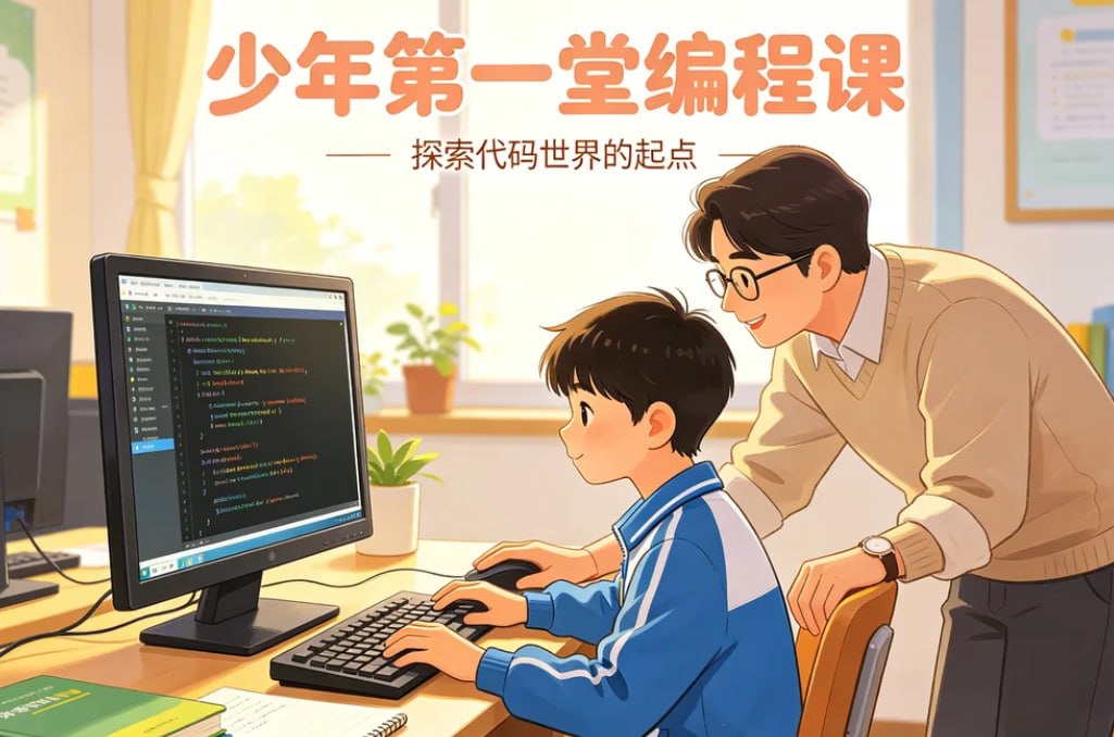 少年第一堂编程课，趣味学逻辑+激发创造力