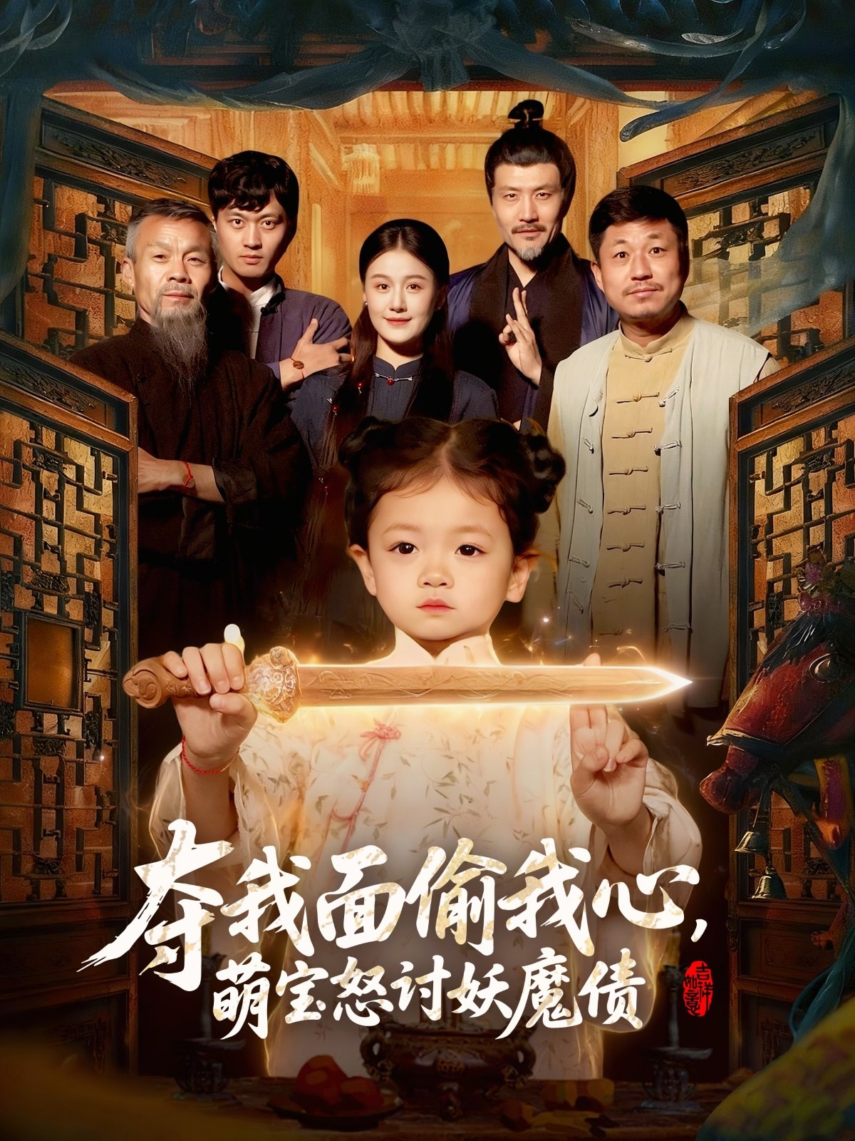 夺我面偷我心萌宝怒讨妖魔债 (103集) 赵奕乔&屈婉琼 | 短剧