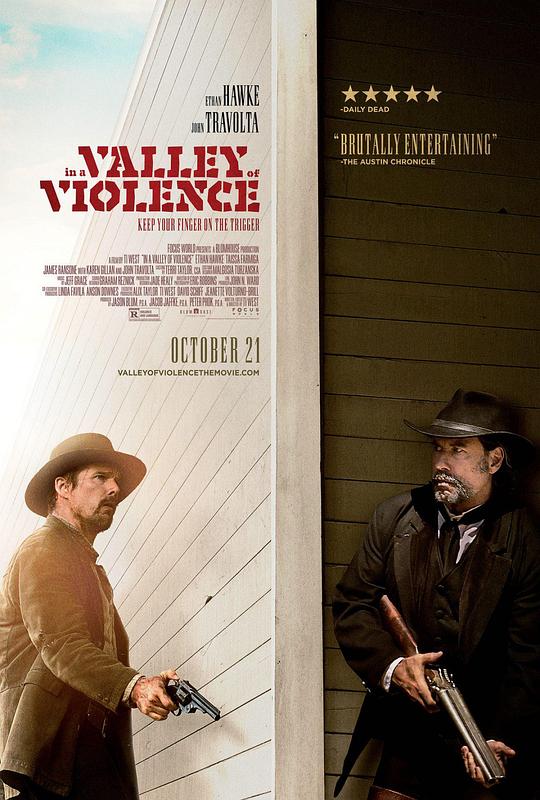 暴力山谷 In a Valley of Violence (2016) 1080p 原盘Remux 中文字幕 已刮削