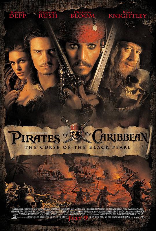 加勒比海盗 Pirates of the Caribbean: The Curse of the Black Pearl (2003) 4K/2160p 原盘Remux 中文字幕 已刮削