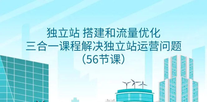 独立站搭建和流量优化三合一课程