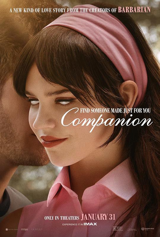 完美伴侣 Companion‎ (2025) 4K SDR HDR DV UHD.BluRay.REMUX TrueHD.Atmos.7.1/DTS5.1+DDP 5.1 英语 中英双字