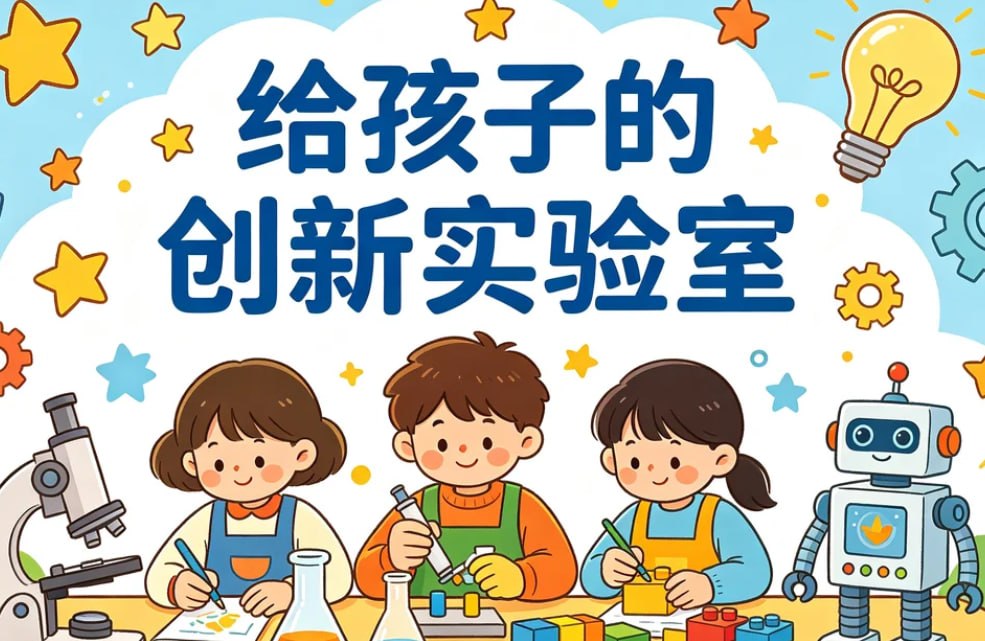给孩子的创新实验室20集，玩出科学思维与创造力