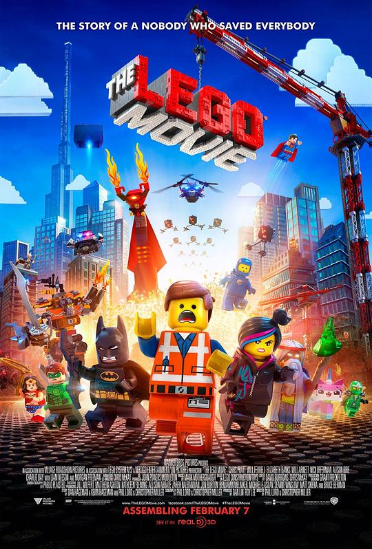 乐高大电影 The Lego Movie (2014) 4K/2160p 原盘Remux 中文字幕 已刮削