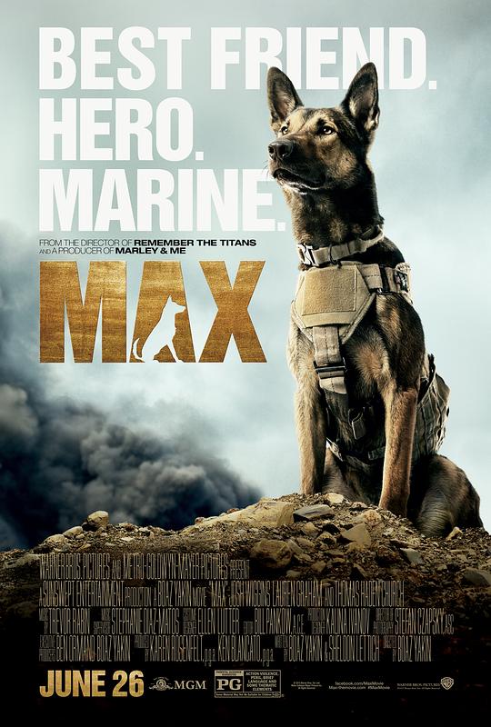 军犬麦克斯 Max (2015) 1080p 原盘Remux 中文字幕 已刮削