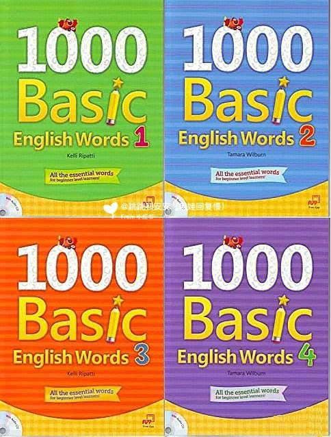 少儿英语1000词精讲1000 Basic English Words