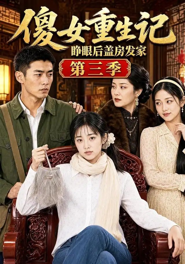 傻女重生记，睁眼后盖房发家第三季&傻女重生记睁眼后盖房发家第三季（111集）AI短剧