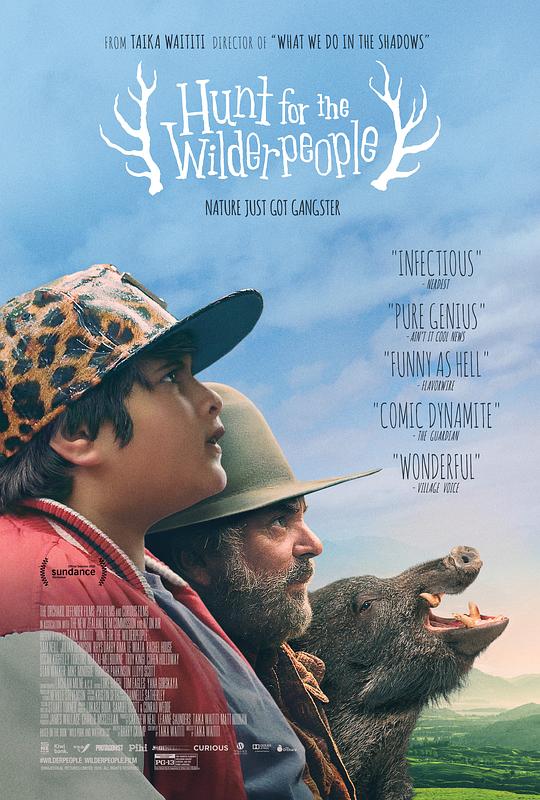 追捕野蛮人 Hunt for the Wilderpeople (2016) 1080p 原盘Remux 中文字幕 已刮削