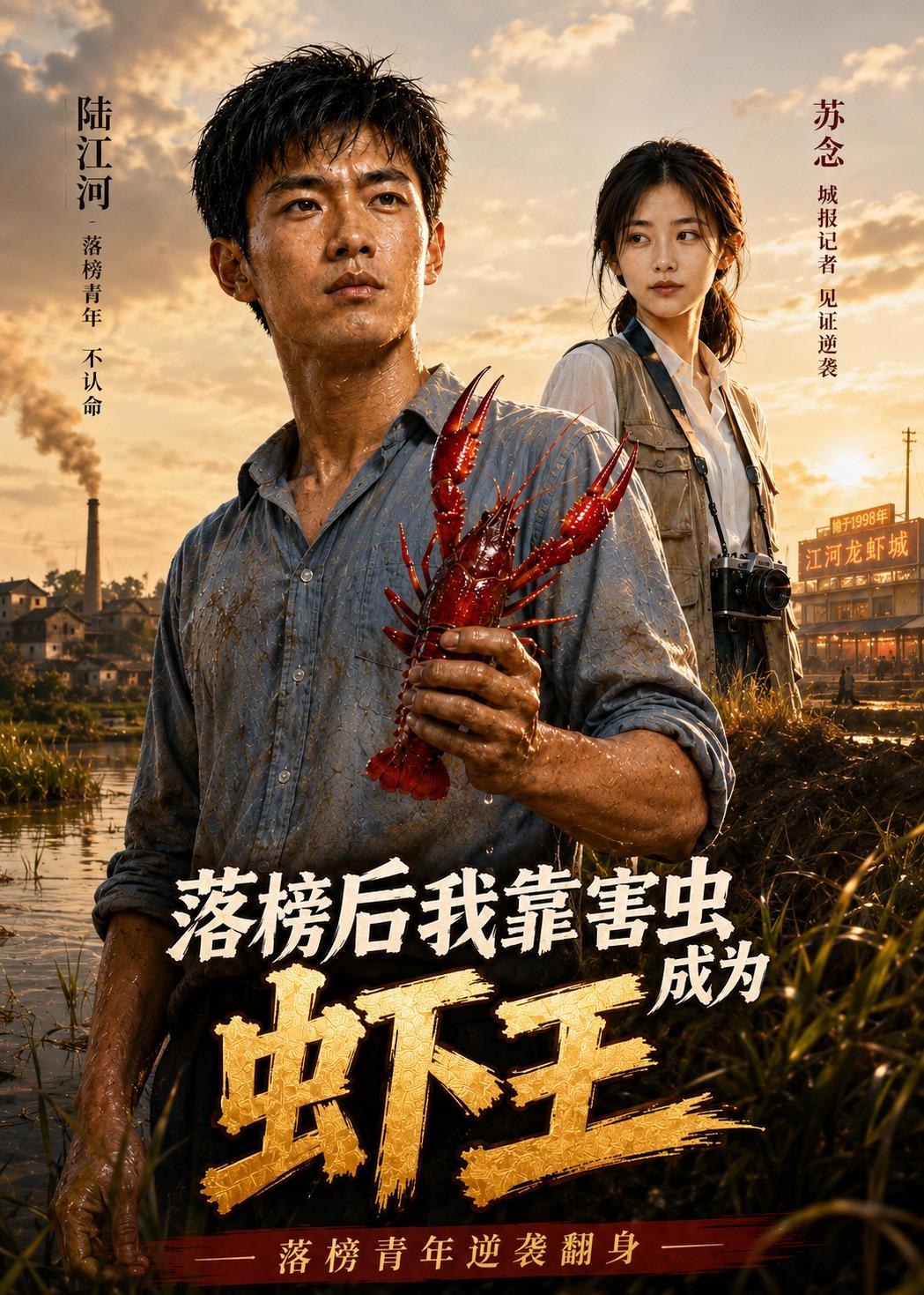 落榜后我靠害虫成为虾王 (79集) AI短剧 | 短剧
