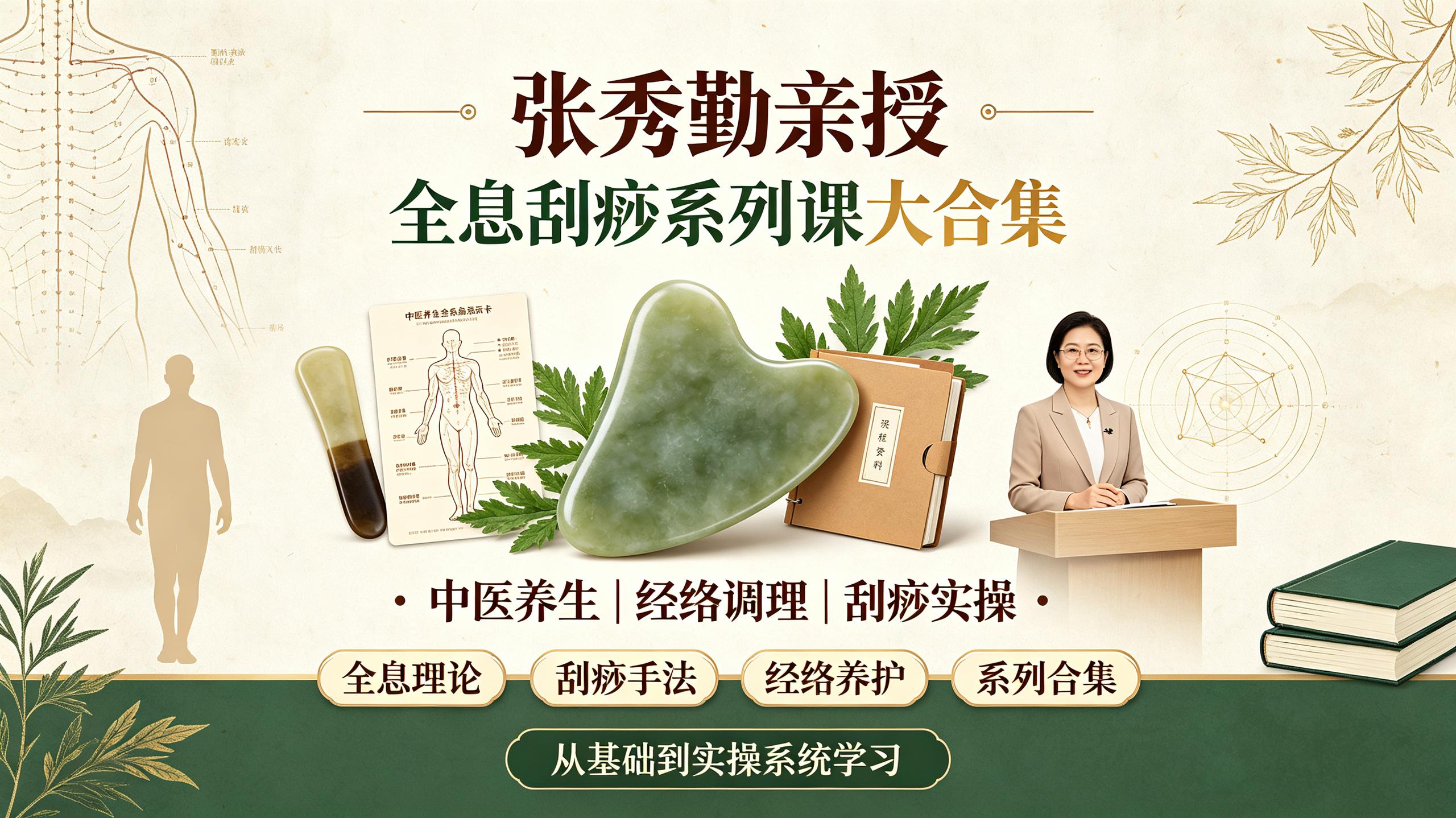 亲授：全息刮痧系列课大合集