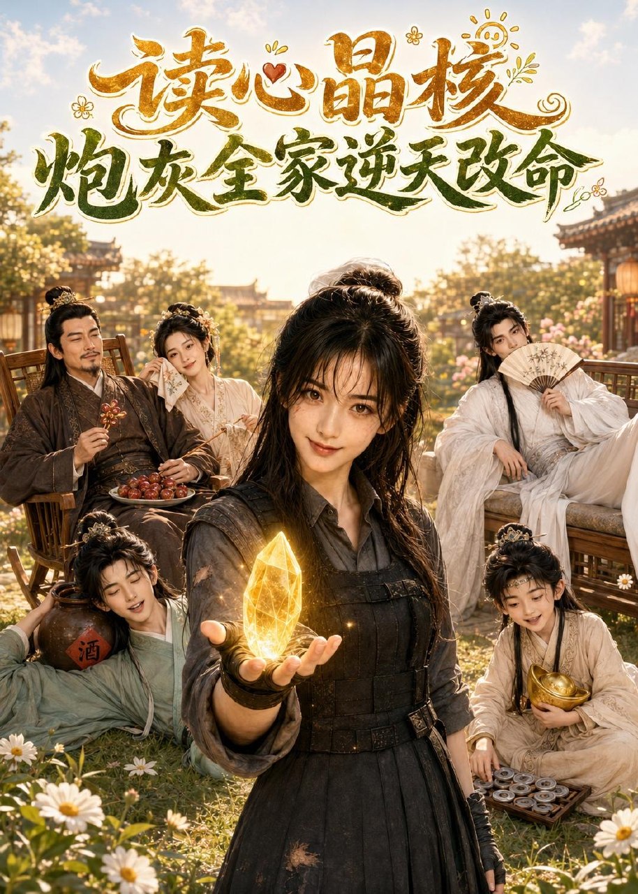 读心晶核炮灰全家逆天改命 (60集) AI短剧 | 短剧