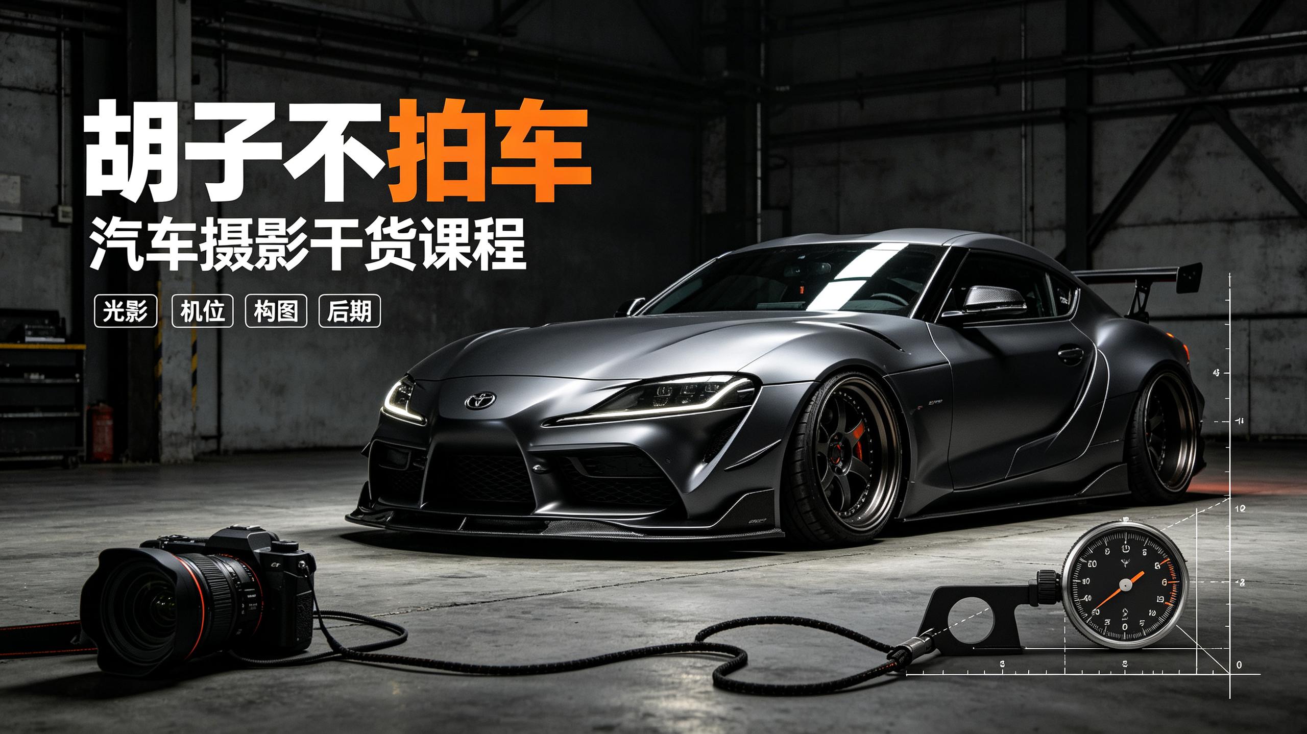 胡子不拍车-汽车摄影干货课程