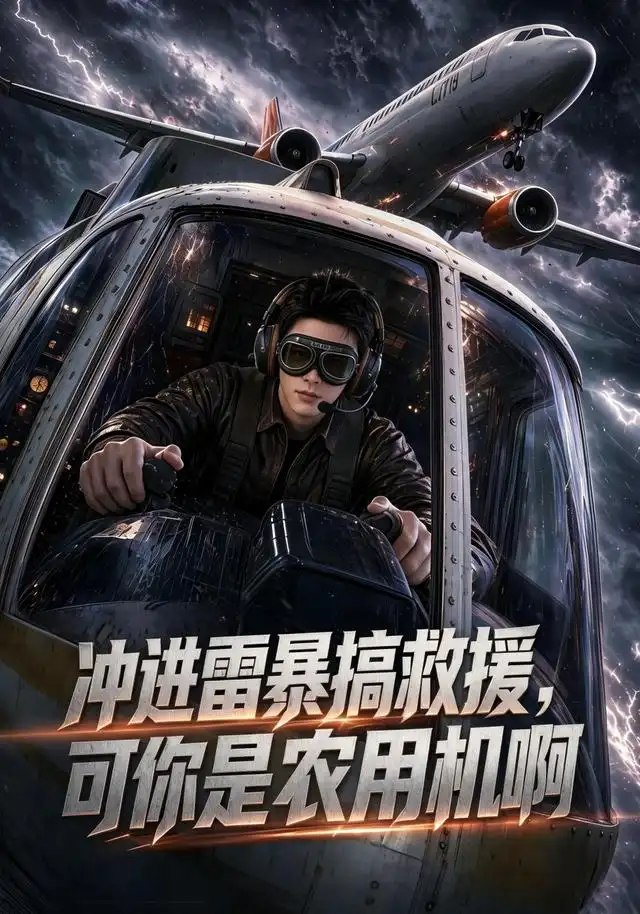 冲进雷暴搞救援，可你是农用机啊&冲进雷暴搞救援可你是农用机啊（58集）AI短剧