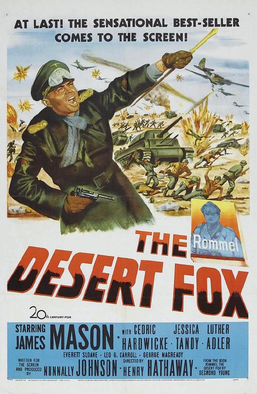 沙漠之狐 The Desert Fox: The Story of Rommel (1951) 1080p 原盘Remux 中文字幕 已刮削