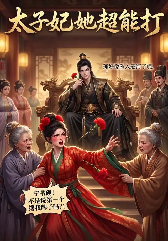太子妃她超能打（38集）AI短剧