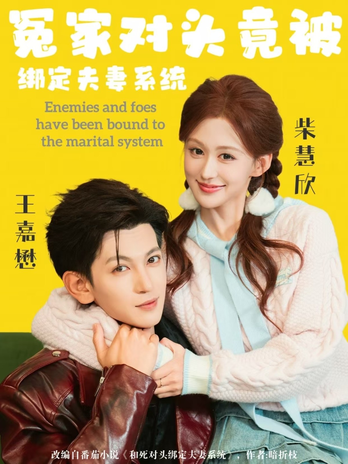 冤家对头竟被绑定夫妻系统 (80集) 王嘉懋&柴慧欣 | 短剧