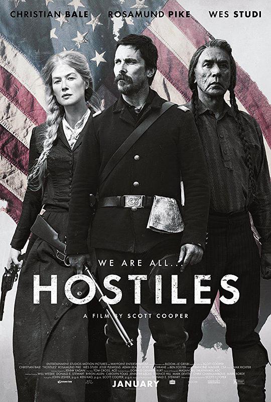 敌对分子 Hostiles (2017) 4K/2160p 原盘Remux 中文字幕 已刮削