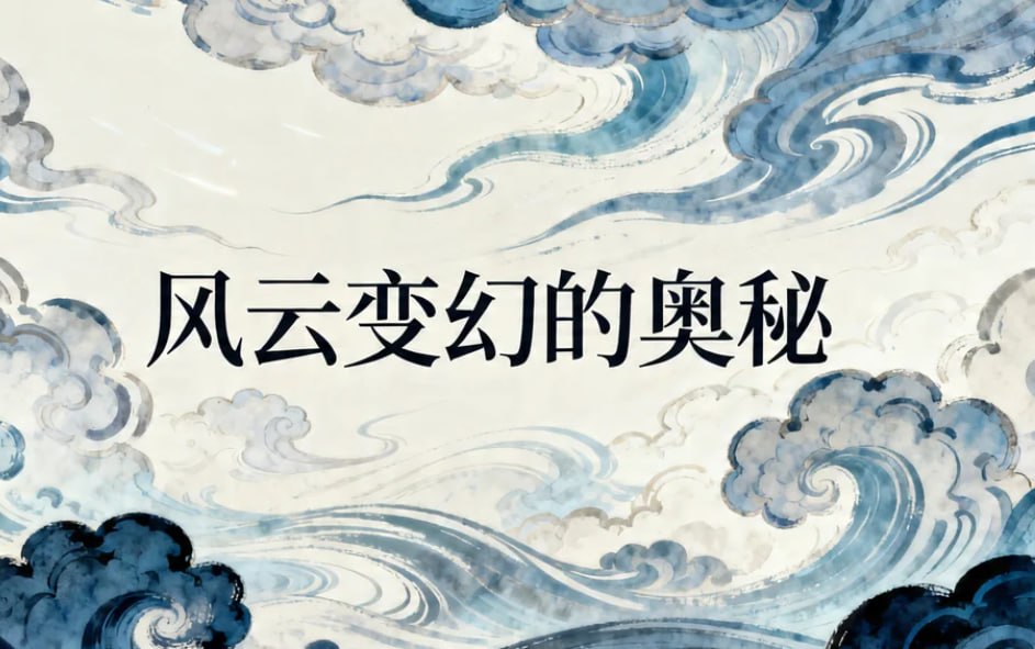 风云变幻的奥秘，看懂天气背后的自然规律