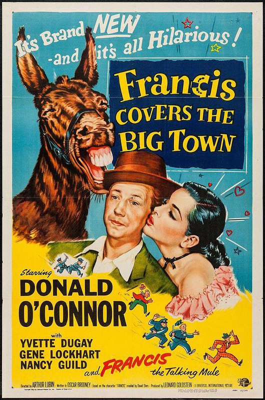 神骡大闹纽约城 Francis Covers the Big Town (1953) 1080p 原盘Remux 已刮削