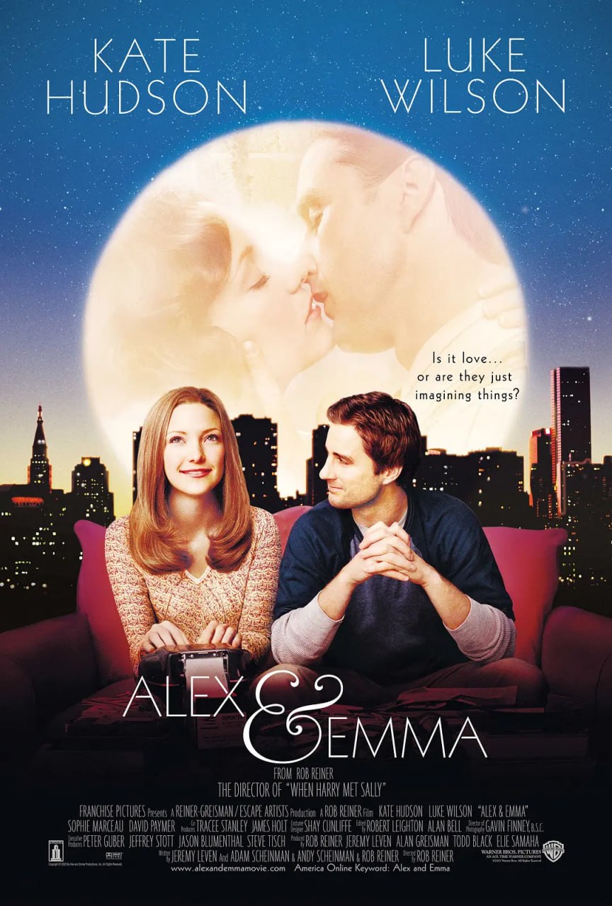 亚历克斯与艾玛 Alex & Emma (2003)