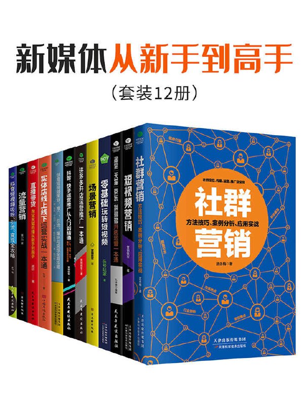 新媒体从新手到高手（12册） [﻿经管理财] [pdf+全格式]