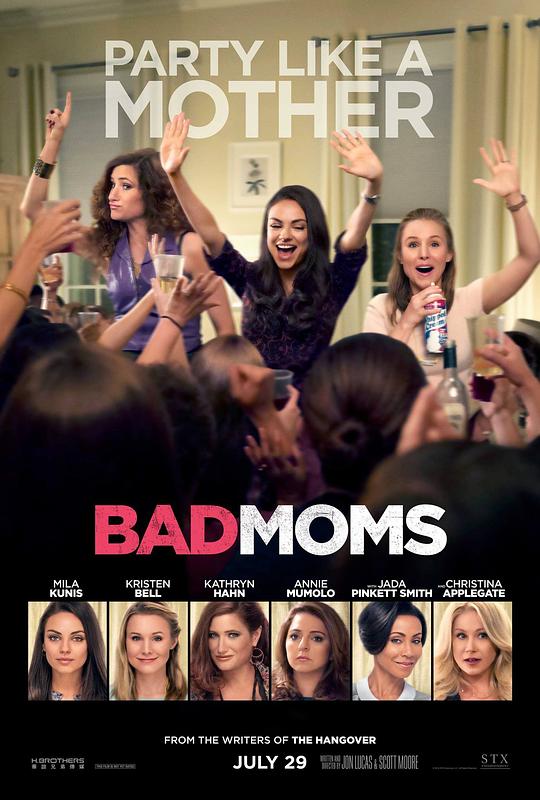 坏妈妈 Bad Moms (2016) 1080p 原盘Remux 中文字幕 已刮削